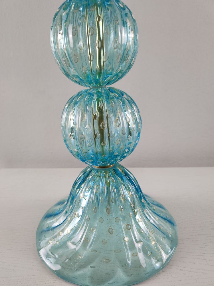 eal and gold murano table lamp 