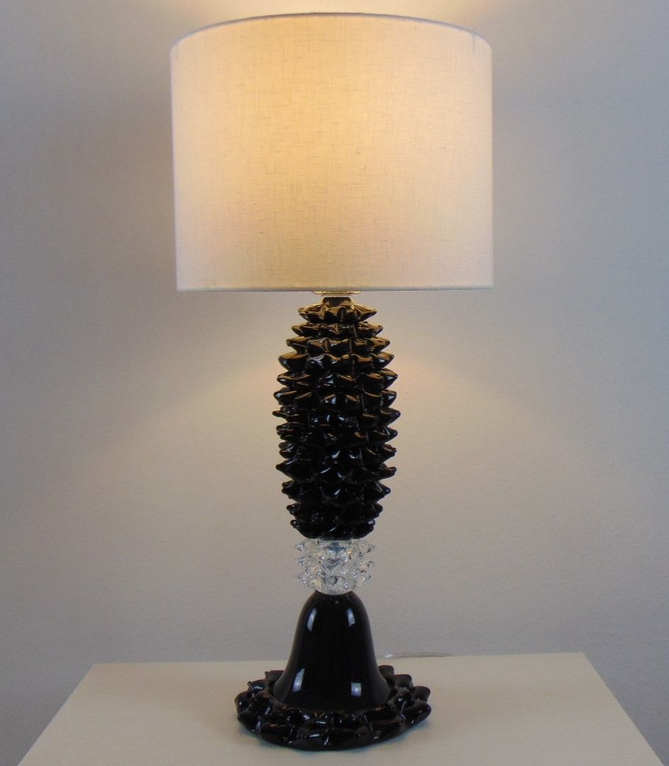 rostrato black table lamp