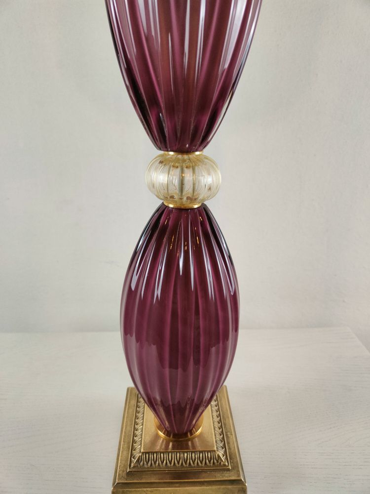 ovals stems murano table lamp 