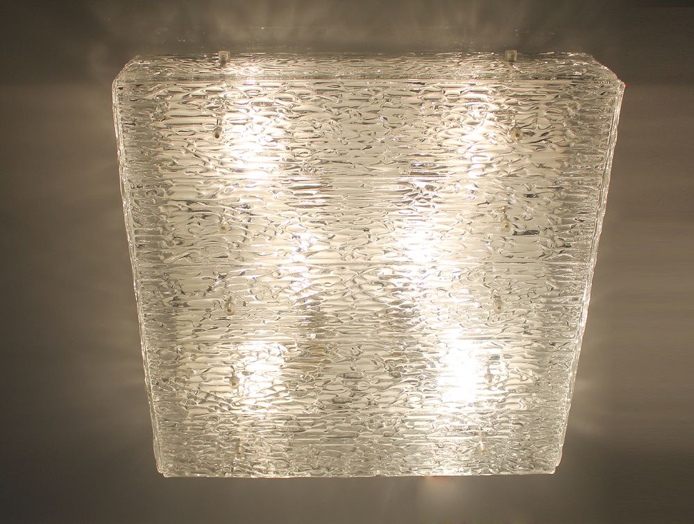 contemporary flush mount/bark contemporary modern murano flush mount