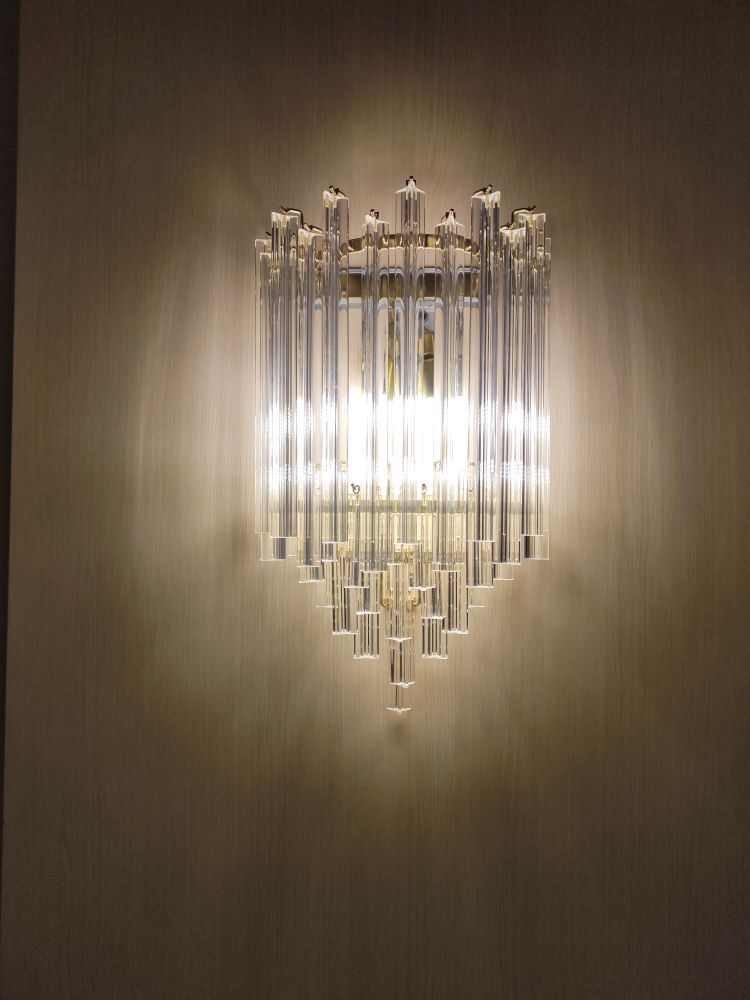 cascade triedri murano wall sconce 2