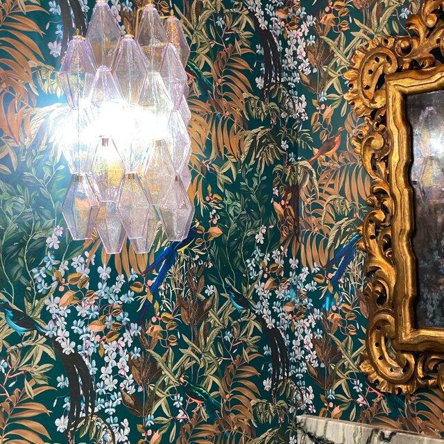 lavender poliedri murano wall sconces